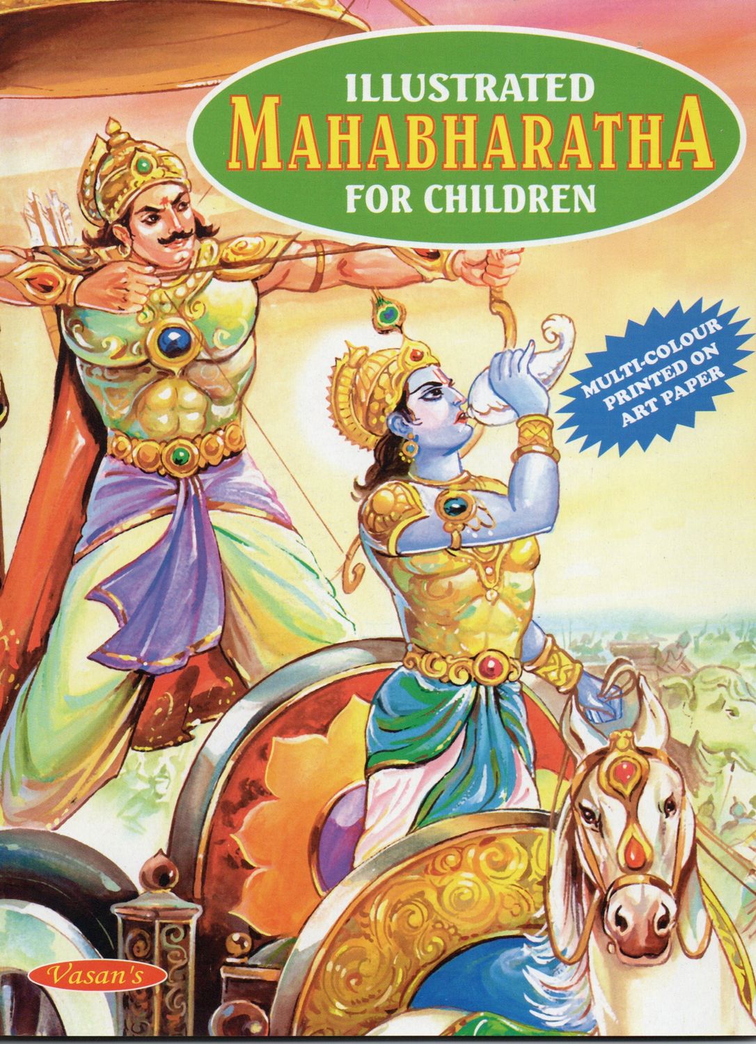 Illustrated Mahabharatha For Children (English)