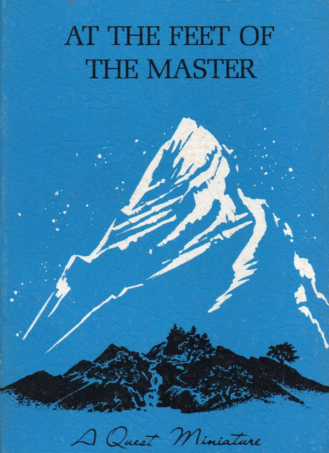 At The Feet of The Master (English) Old Book