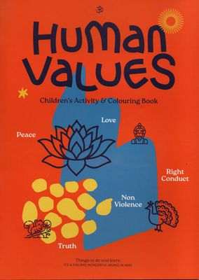 Human Values, Children's Activity &amp; Colouring Book