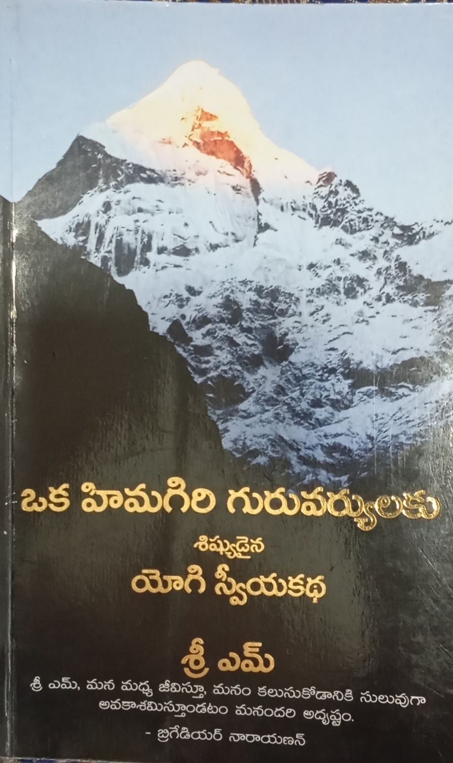 Oka Himagiri Guruvaryaulaku Sishyudaina Yogi Swayikatha Telugu Version of Apprenticed to a Himalayan Masterఒక హిమగిరి గురువర్యులకు శిష్యుడైన యోగి స్వీయకథ