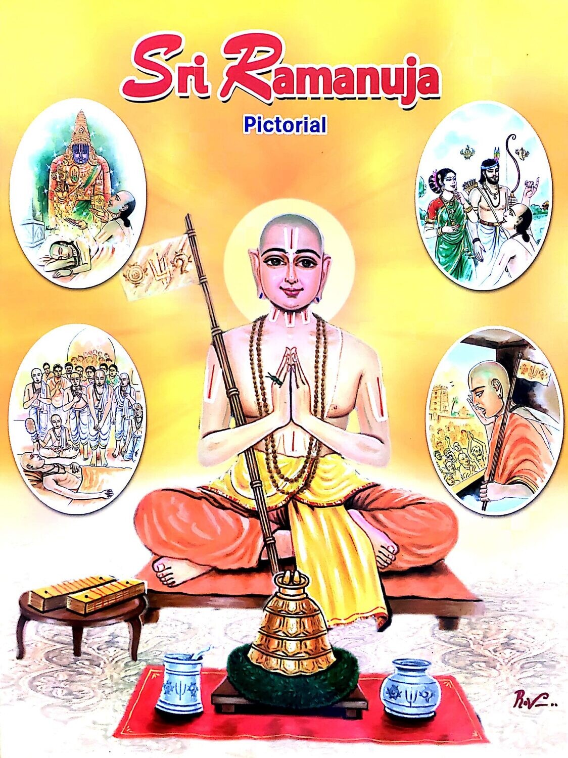 SRI RAMANUJA-PICTORIAL (English)