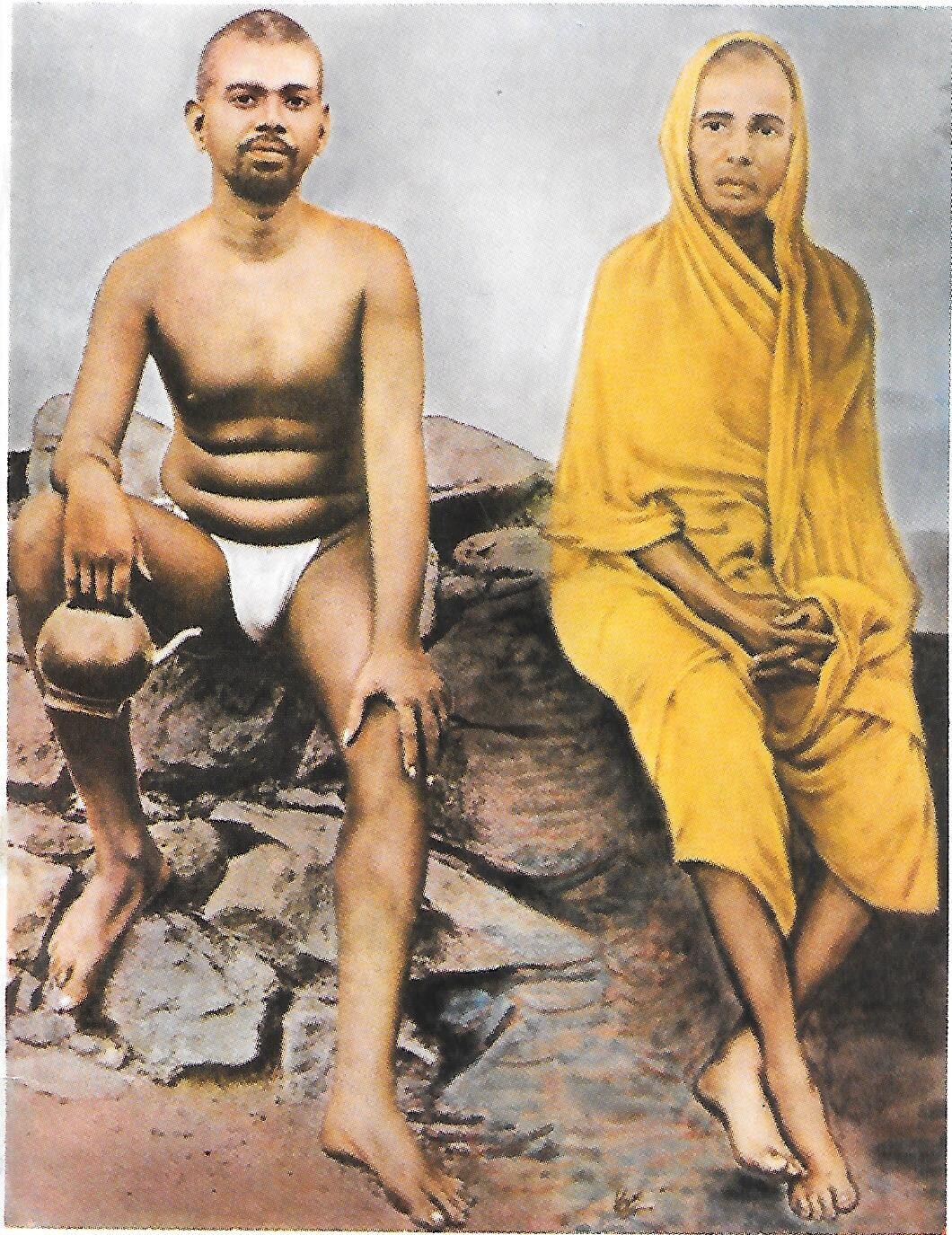 Bhagavan Ramana and  Mother (English)