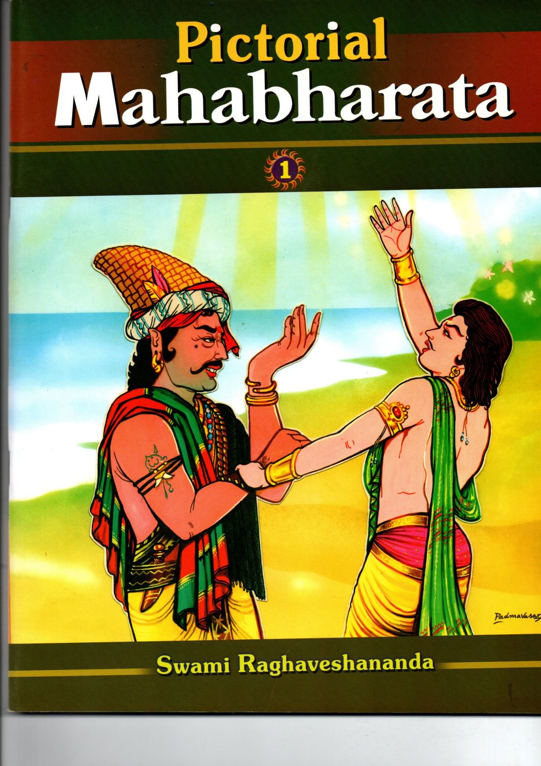 Pictorial Mahabharata for children (English)  (Vol 1, 2, 3, 5)