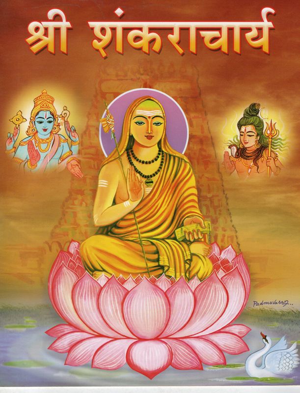 Shri Shankaracharya Pictorial Book In Hindi