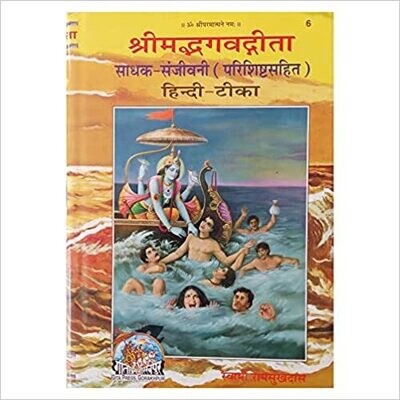Srimad Bhagavadgita Sadhak Sanjivani (Hindi) Old Book