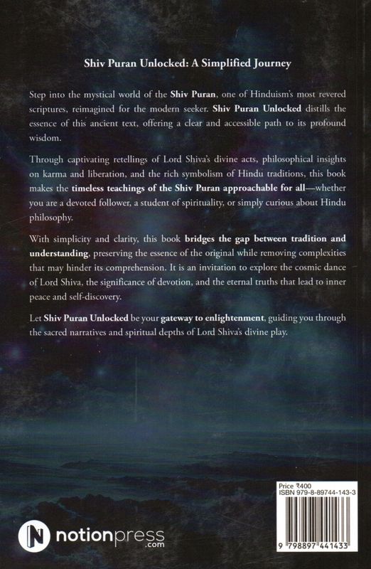 Shiv Puran, Unlocked, A Simplified Jouney Part 1 (English)