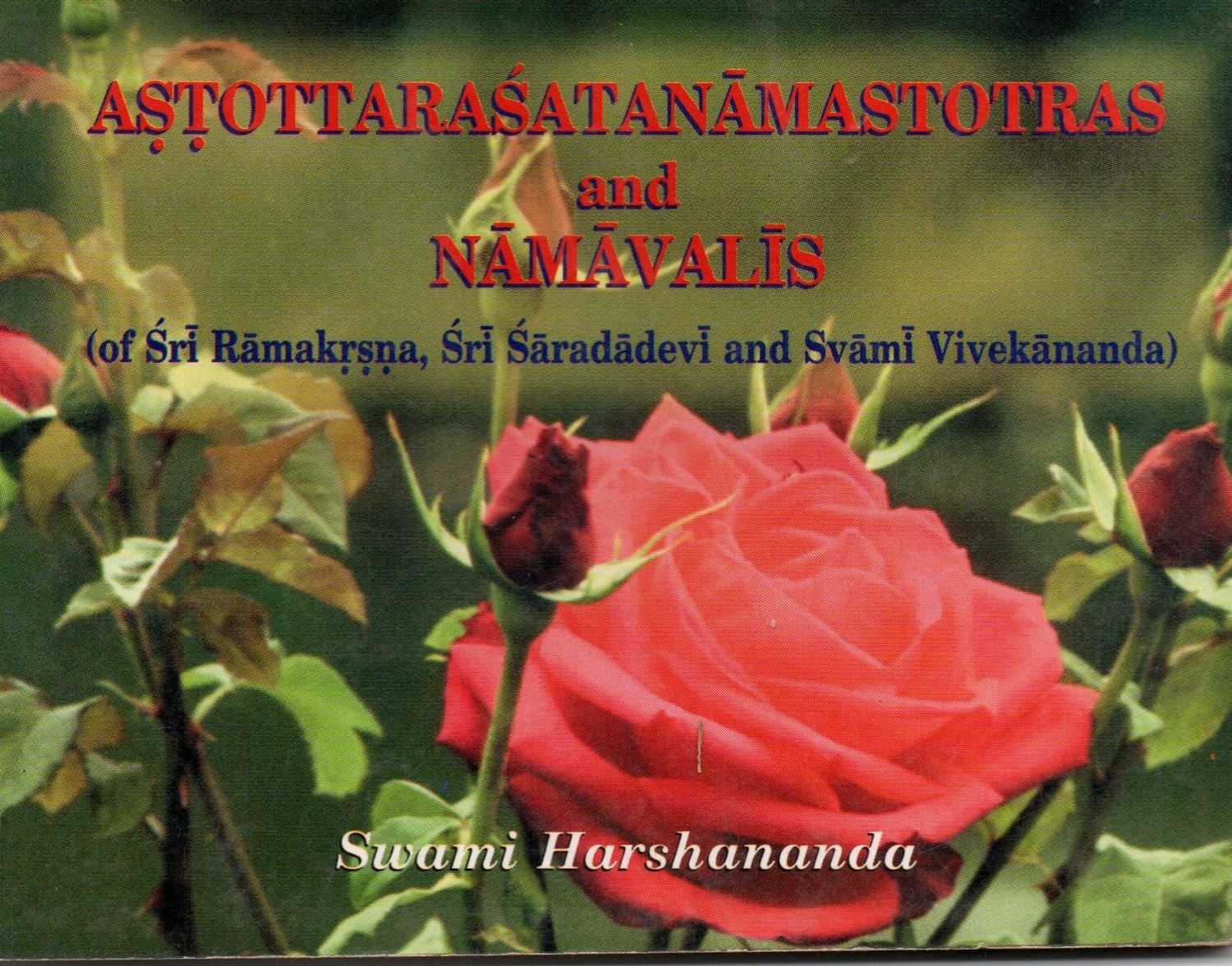 Astottara Satanama Stotras and Namavali (English-Sanskrit)