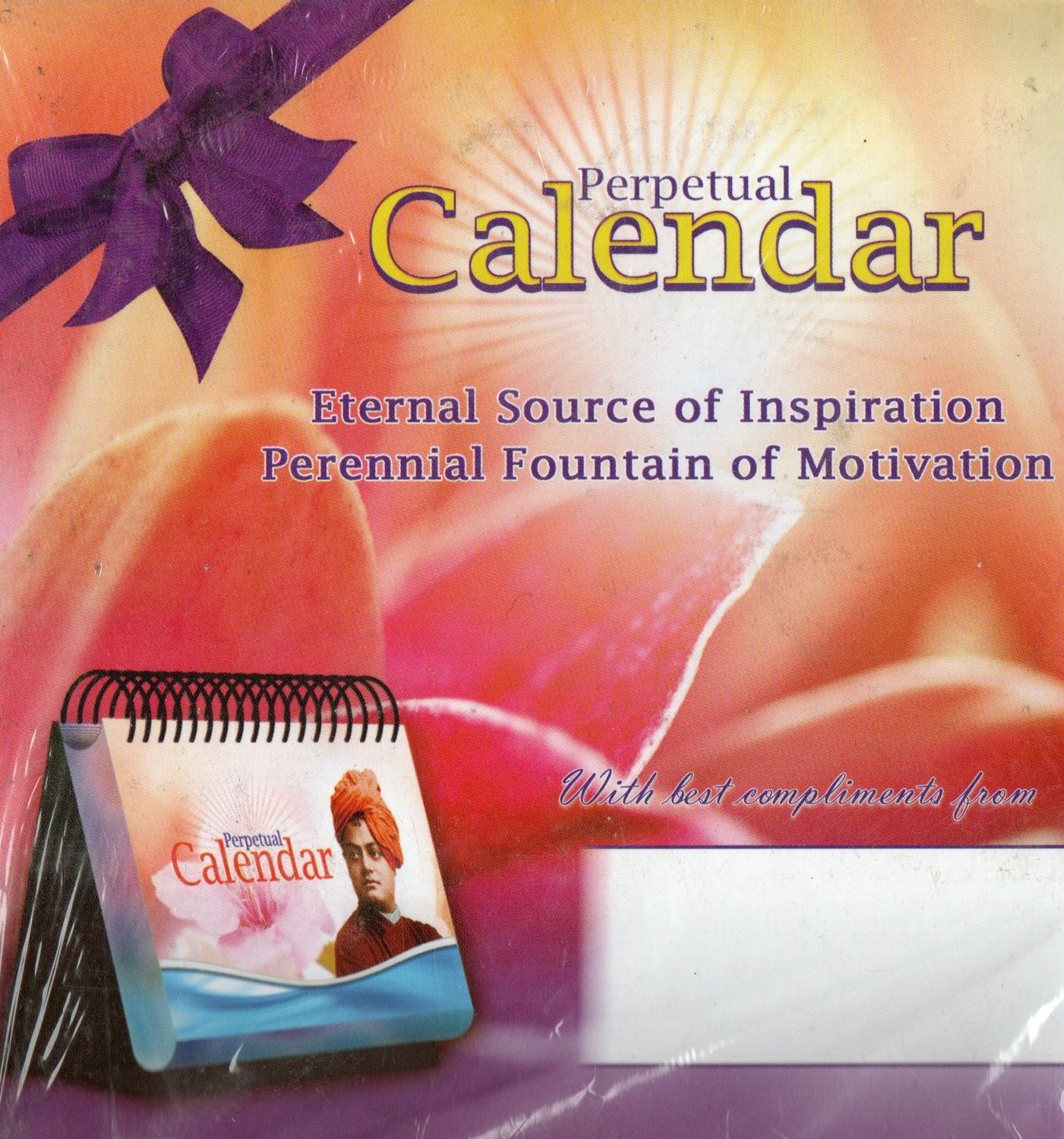 Perpetual Calendar Eternal Source of Inspiration Perennial Fountain of Motivation