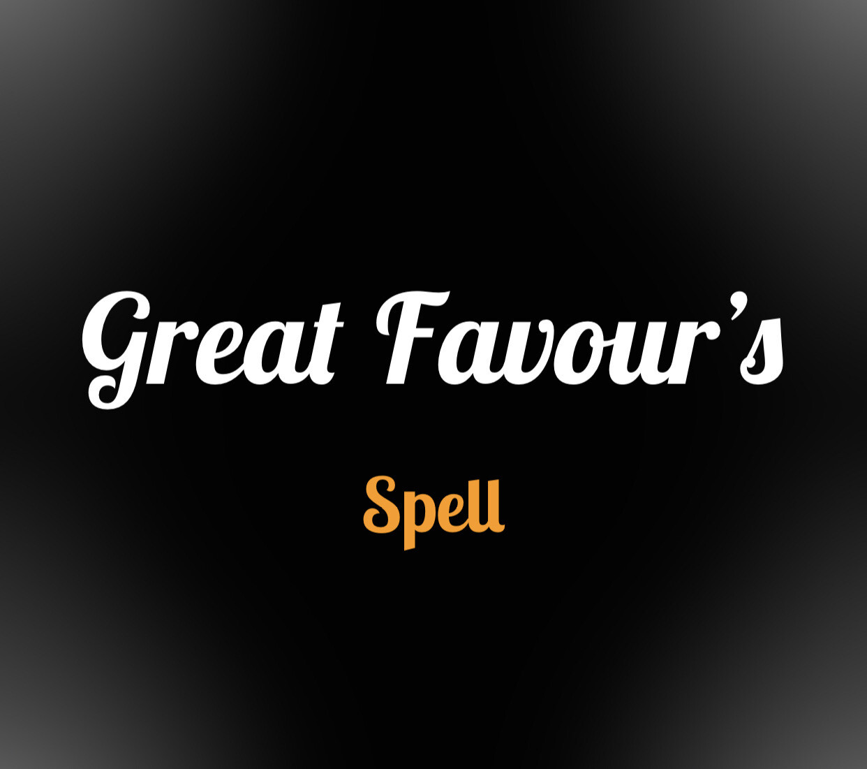 Great Favour’s