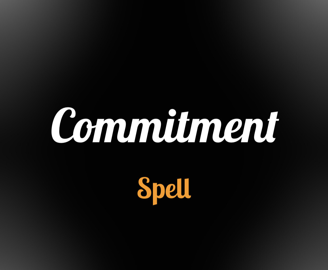 Commitment