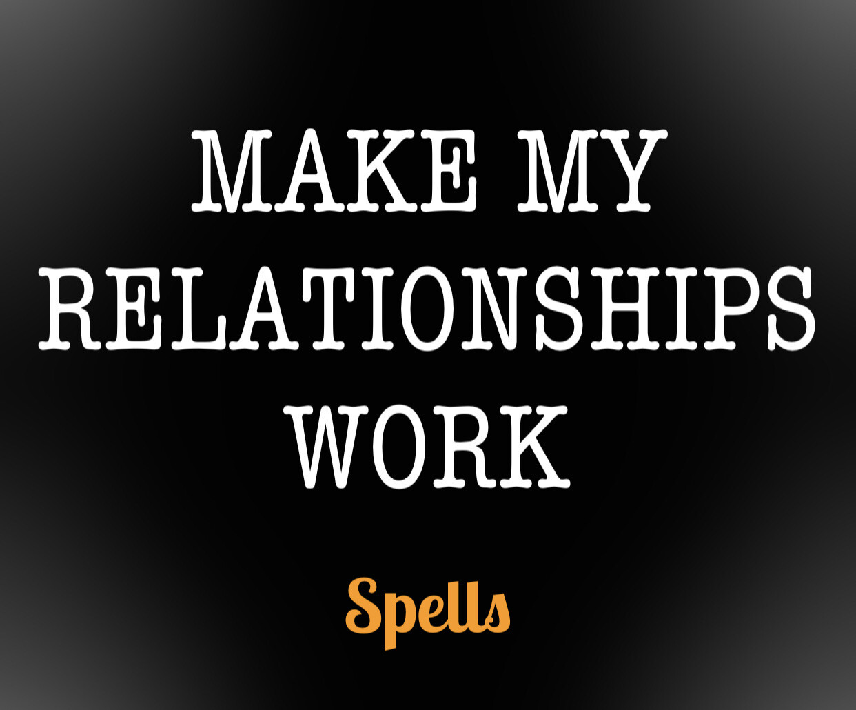 Make My Relationship Work