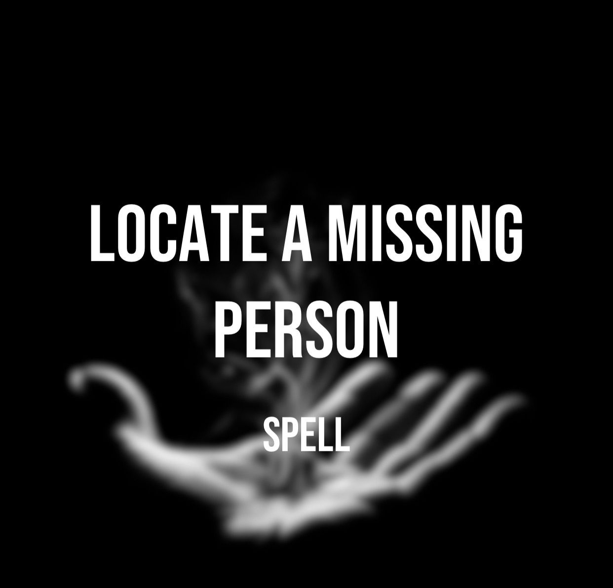 Locate A Missing Person