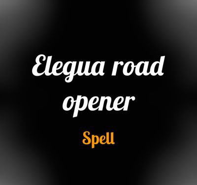 Elegua Road Opener