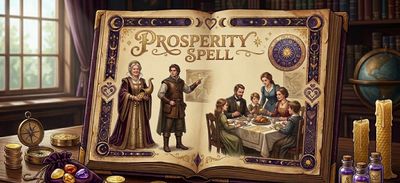 Golden Aura Prosperity Spell