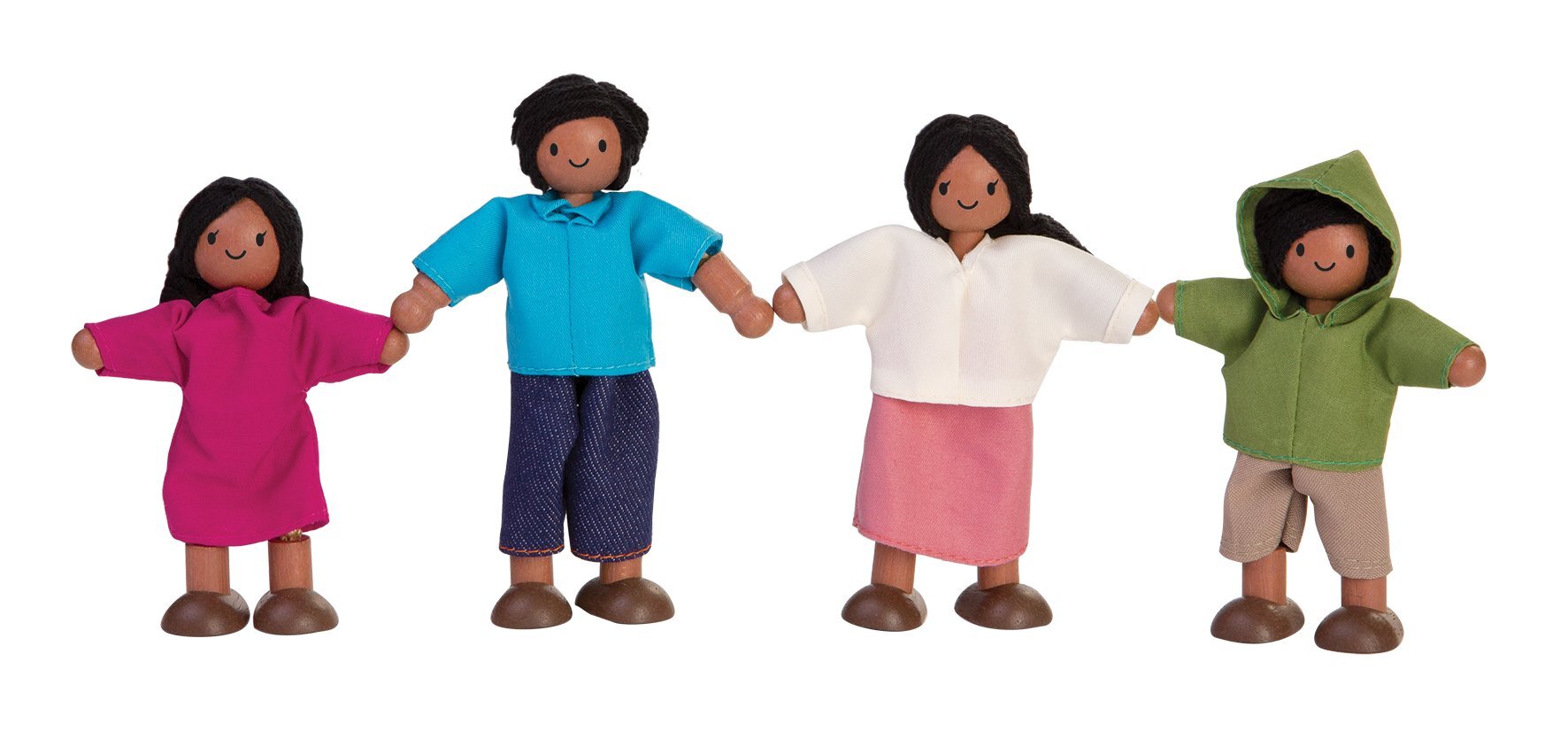 Poppenfamilie mediteranée - PlanToys