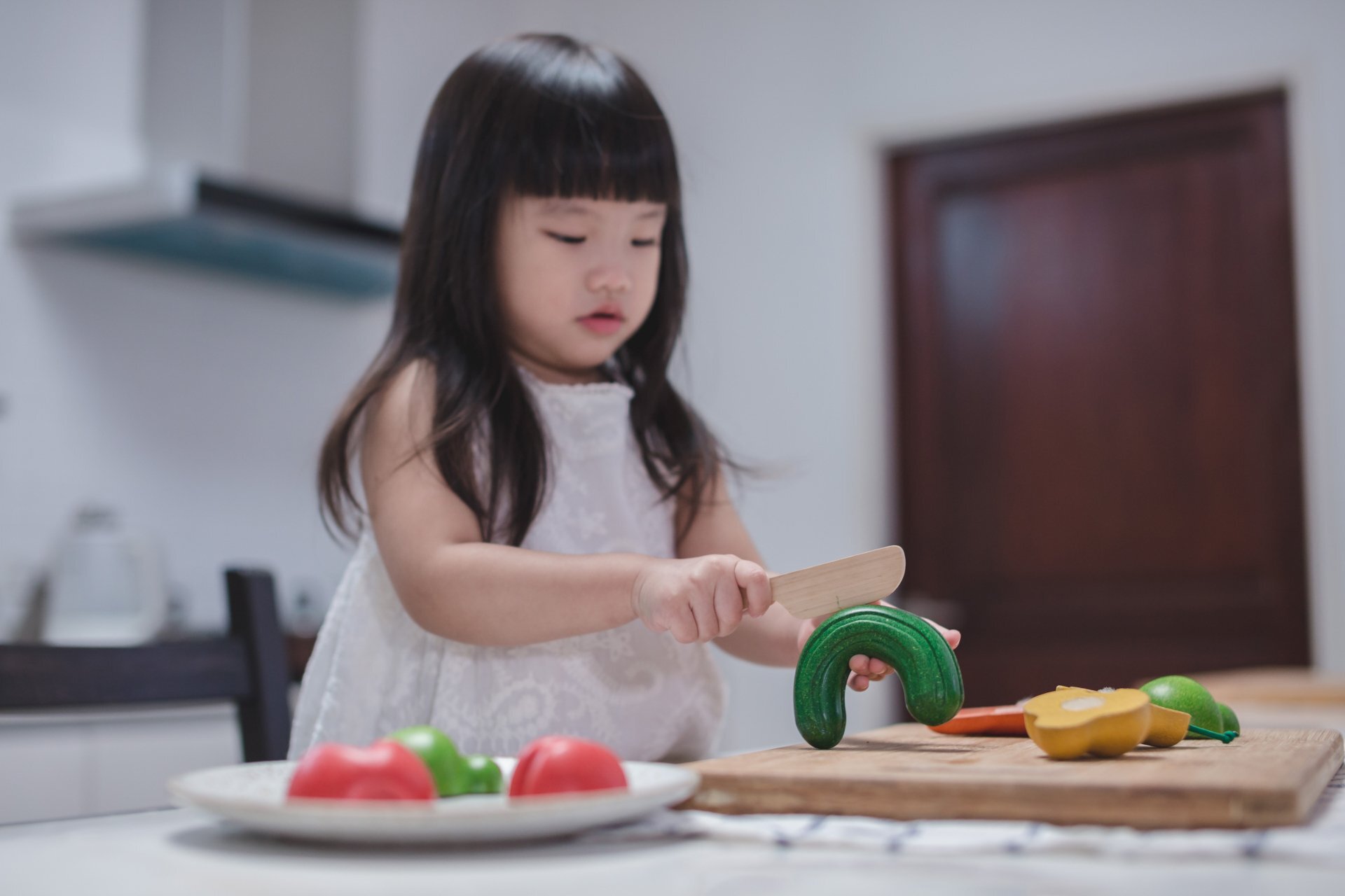 Kromme snij fruit & groenten set - PlanToys