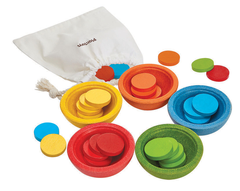 Sorteer en tel - cups - PlanToys