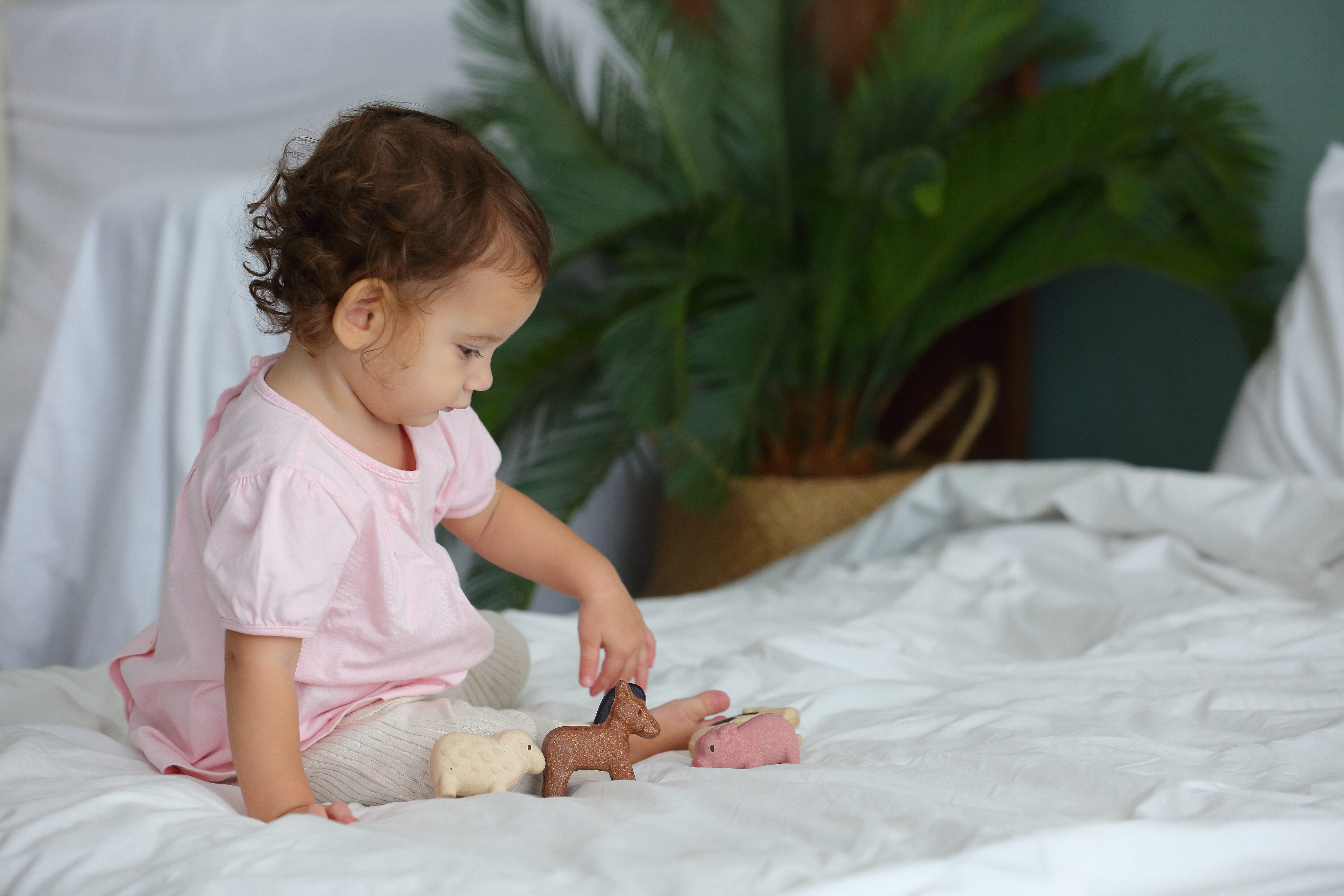 Houten boerderijdieren - PlanToys