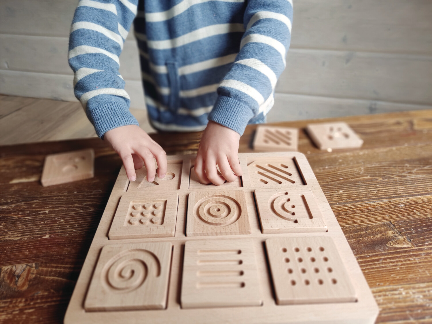 Memo sensorische puzzel - Andreu Toys