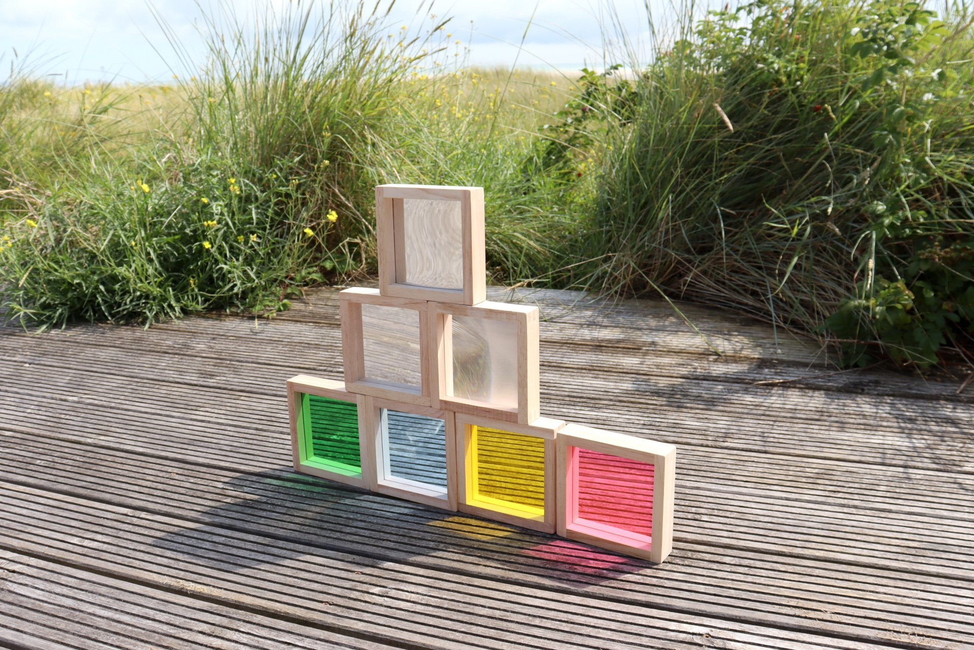 Sensorische vierkanten - Tickit