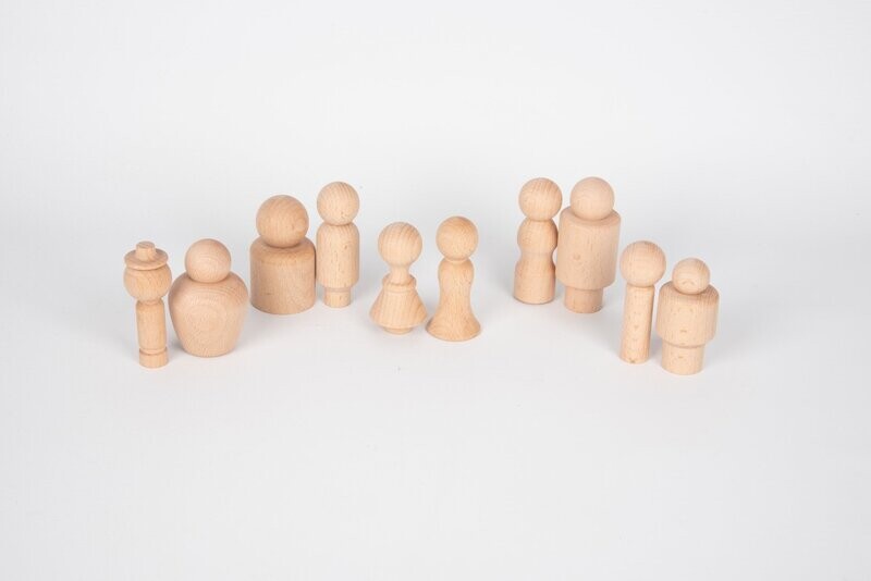 Houten figuren -Tickit