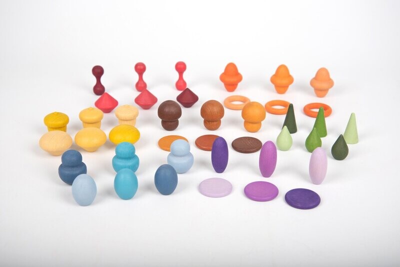 Houten mandala schatten - Start set -Tickit