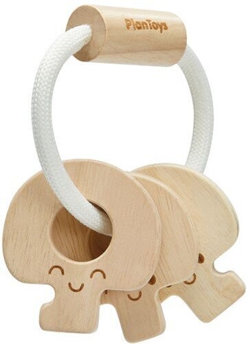 Baby Sleutels Rammelaar - Naturel - PlanToys