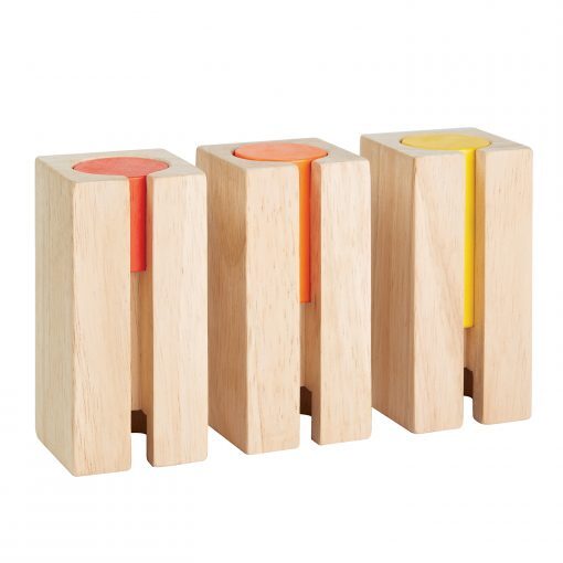 Hoogte en Diepte blokken - PlanToys