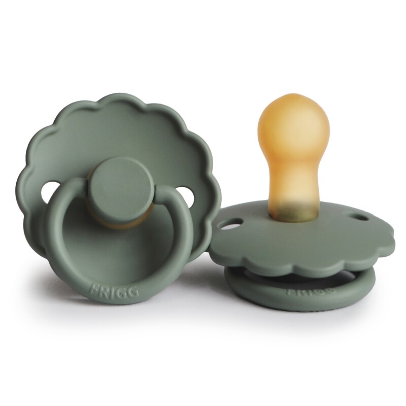 Frigg speen - Daisy Lily pad - Latex - T1 (0-6 maanden)