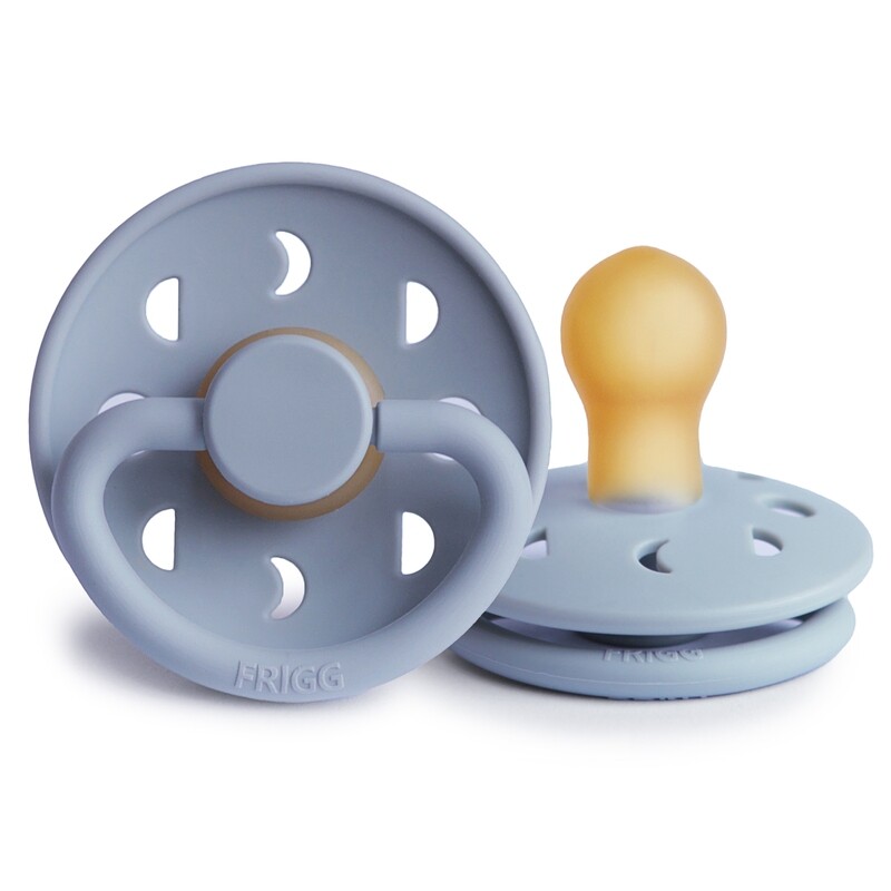 Frigg speen - Moon Powder blue - Latex - T1 (0-6 maanden)
