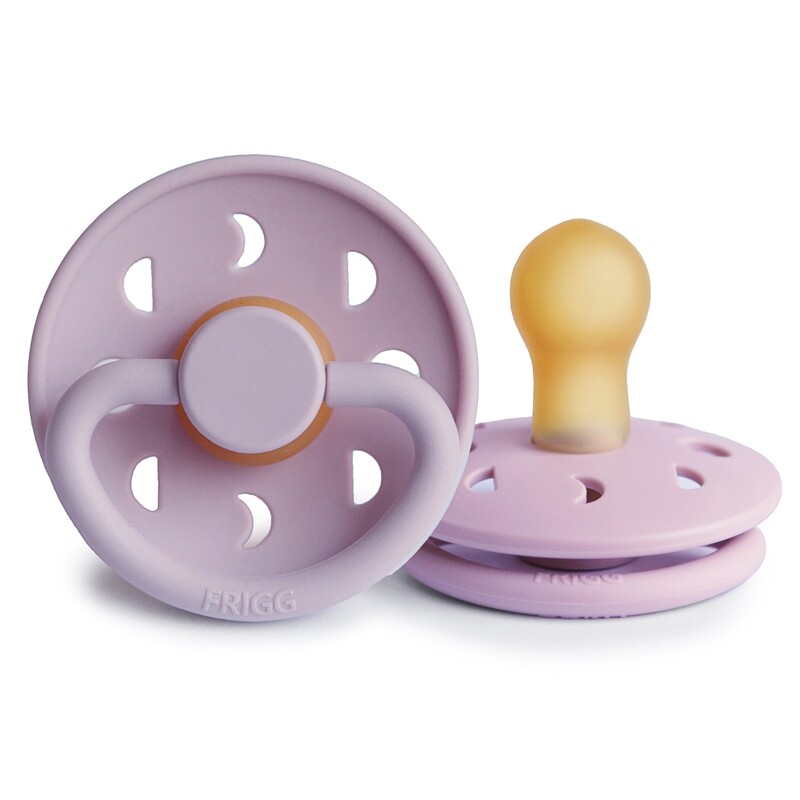 Frigg speen - Moon Soft liliac    - Latex - T1 (0-6 maanden)