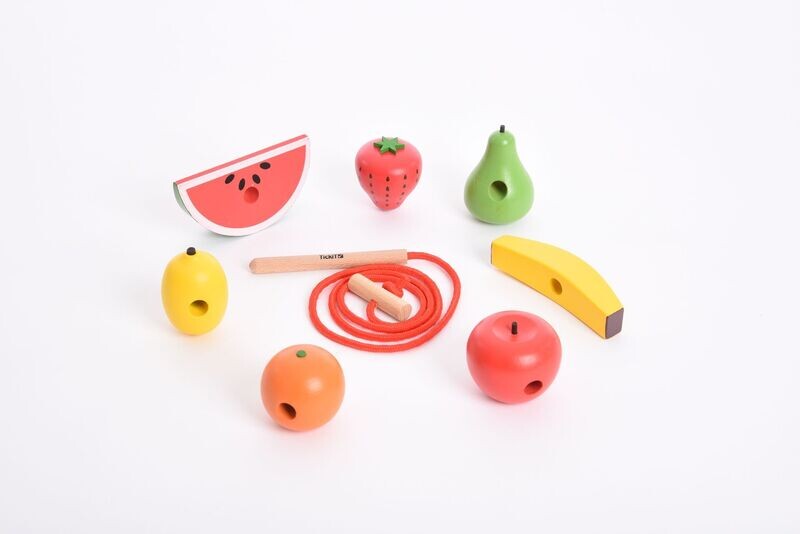 Houten rijg fruit - Tickit
