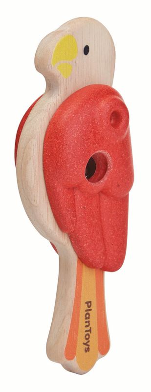 NIEUW - Papegaai percussie - PlanToys