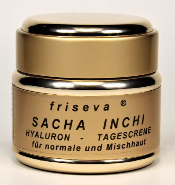 SACHA INCHI GOLD Nachtcreme mit Hyaluron für trockene, sensible Haut
