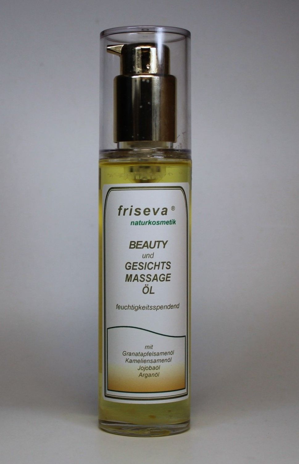 BEAUTY und GESICHTSMASSAGE  ÖL mit Arganöl, Granatapfelsamenöl, Kameliensamenöl, Aprikosenkernöl, Jojobaöl und Mandelöl