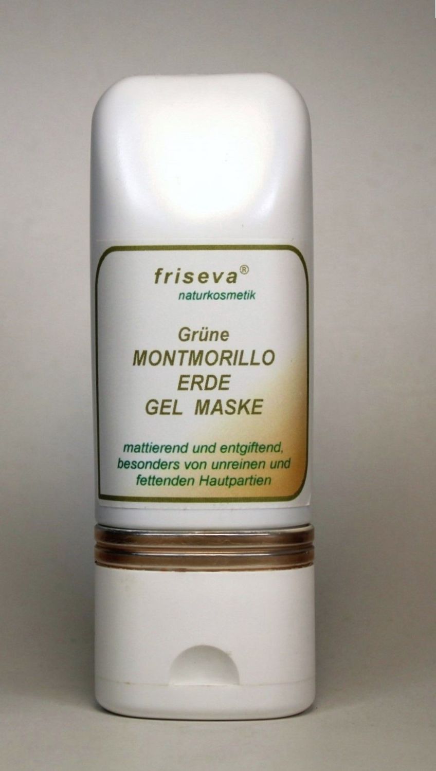GRÜNE  MONTMORILLO  MASKE,  absorbiert Hautfett, wirkt beruhigend und mattierend