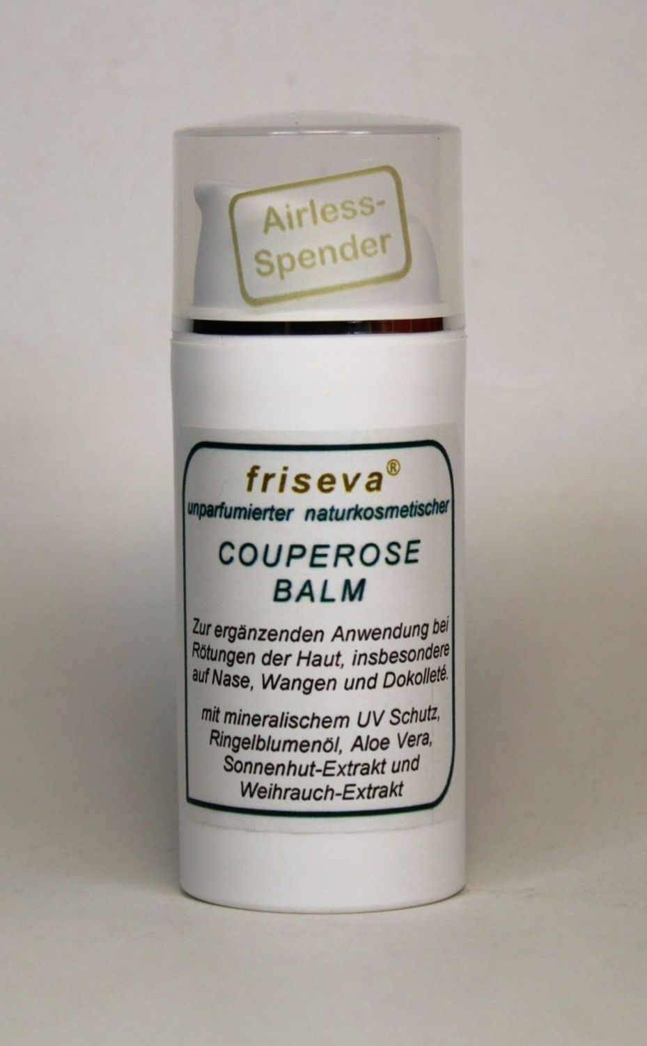 COUPEROSE  BALM mit Sonnenhut-Extrakt, Weihrauchöl​, Provitamin Panthenol, Aloe Vera, Avocadin- und Defensil-Barriereschutz, und einem natürlichen Breitband-Sonnenschutz