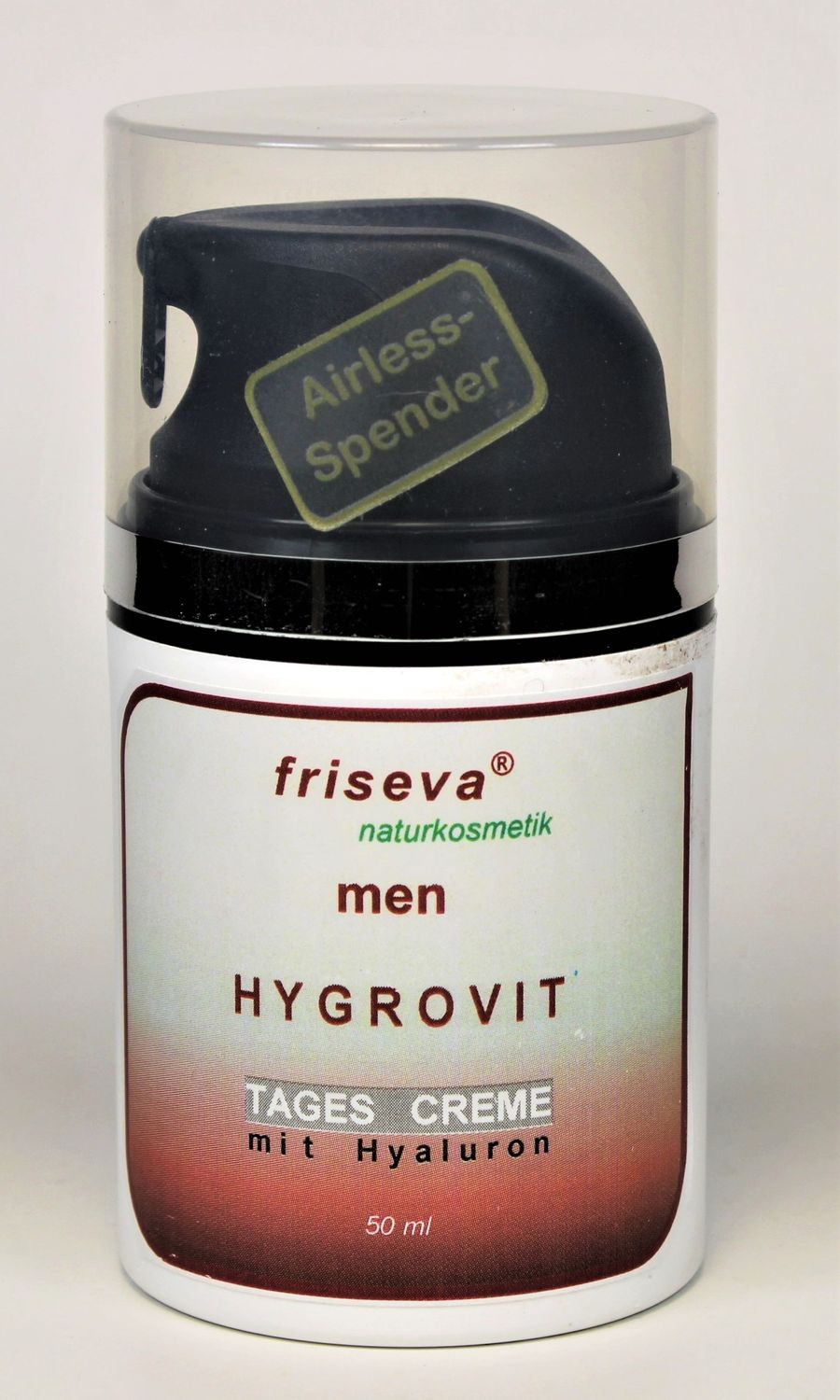 HYGROVIT men, Tages Creme mit  Hyaluron,  Ectoin, Vitamin A-C-E Fluid, Allantoin, Jojobaöl, Panthenol, Aloe Vera, Shea Butter ​ und natürlichem Breitband-Sonnenschutz