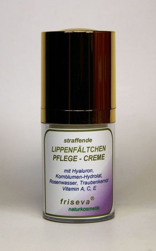 LIPPENFÄLTCHEN   PFLEGECREME mit Hyaluron, Kornblumen Hydrolat und Kameliensamenöl