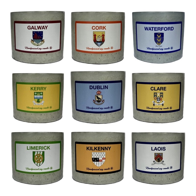 The Concrete County Candle