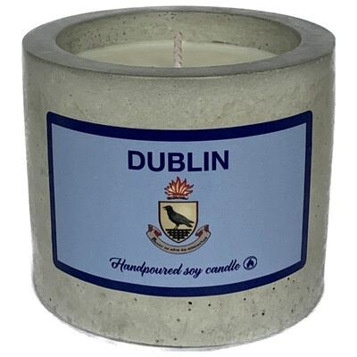 Dublin Concrete Candle