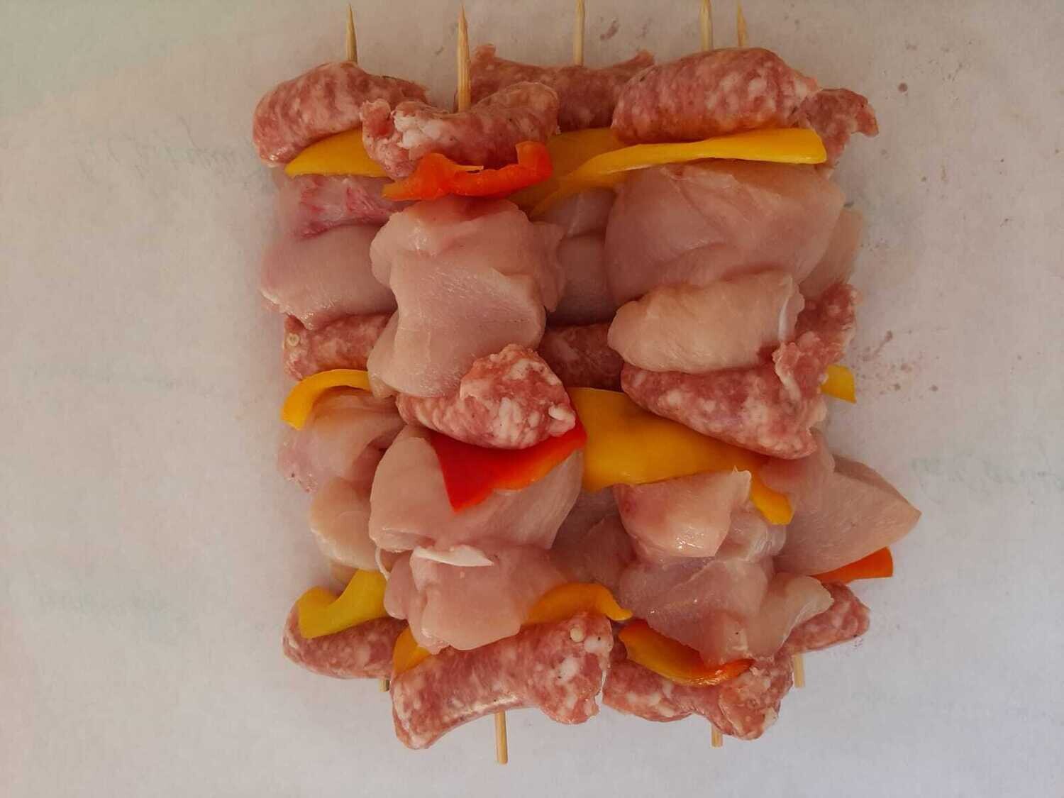 SPIEDINI DI POLLO (1 KG = 5 PZ)