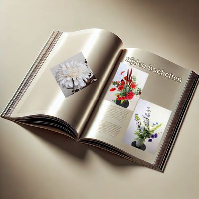 Catalogus van zijden boeketten