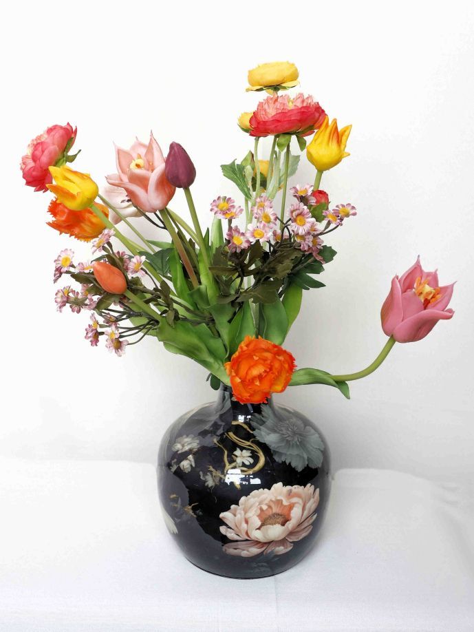 Zijden boeket  Tulp