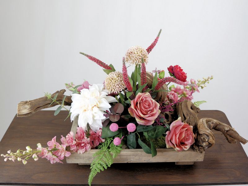 Kunstbloemstuk Bloom