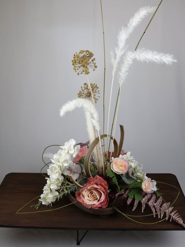 Kunstbloemstuk Rondo