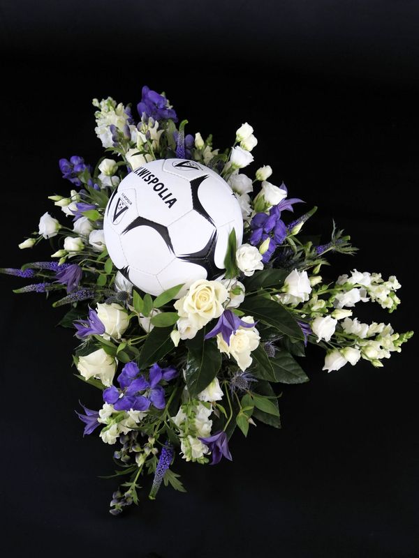 Bloemstuk Voetbal