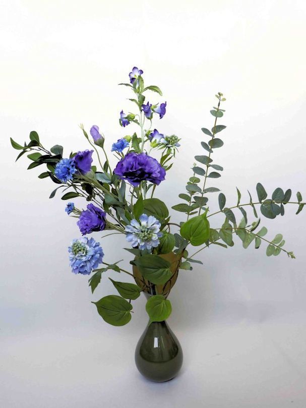 Zijden boeket  Centaurea