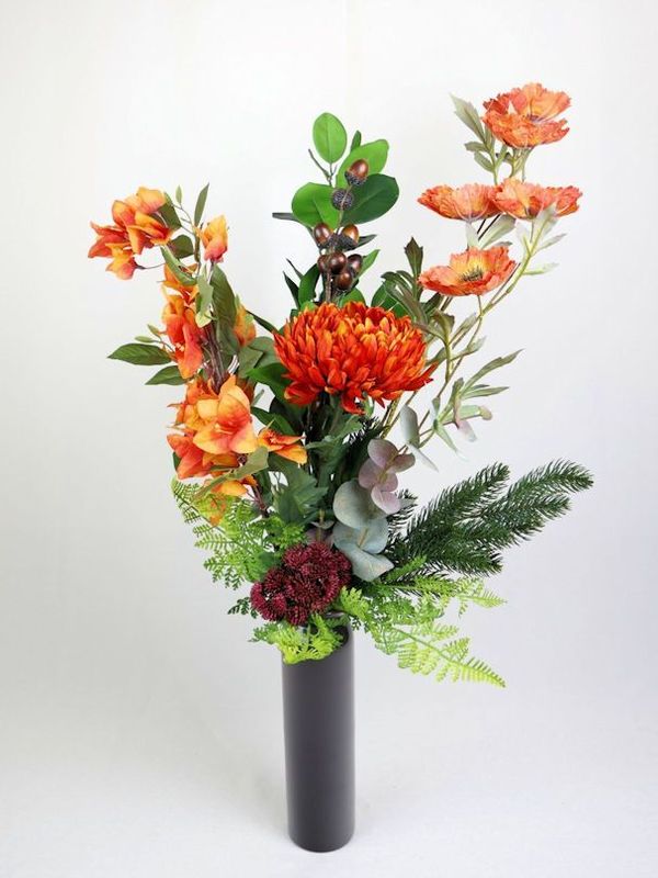 Zijden boeket  Orange