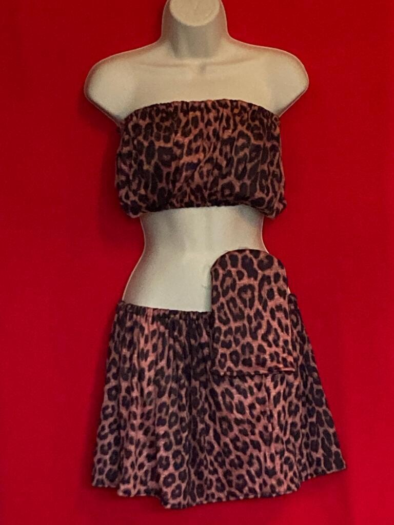 Leopard Lady Pink- Exclusive 3 Piece Swimwear